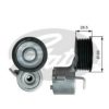 GATES T39332 Tensioner Pulley, v-ribbed belt